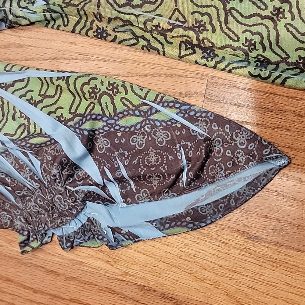 New Oneworld Bohemian Print Tunic Top - image 4